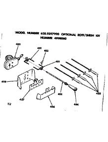Optional Roti / Shish Kit parts for Kenmore Range 628.9397990 (6289397990, 628 9397990) from AppliancePartsPros.com