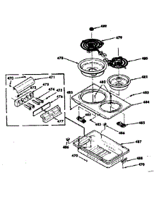 Opt. Coil Top Module Kit No. 4998021 parts for Kenmore Range 628.9398490 (6289398490, 628 9398490) from AppliancePartsPros.com