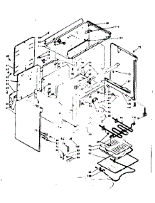 Body Assembly parts for Kenmore Range 628.9427363 (6289427363, 628 9427363) from AppliancePartsPros.com
