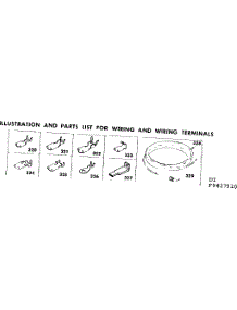 Wiring And Wiring Terminals parts for Kenmore Range 628.9427910 (6289427910, 628 9427910) from AppliancePartsPros.com