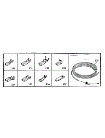 Wiring And Wiring Terminals parts for Kenmore Range 628.9447120 (6289447120, 628 9447120) from AppliancePartsPros.com