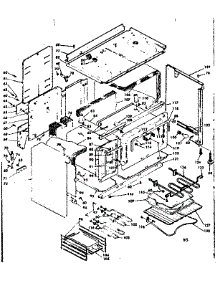 Body Assembly parts for Kenmore Range 628.9447310 (6289447310, 628 9447310) from AppliancePartsPros.com