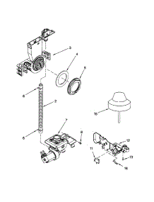 Fill And Overfill parts for Kenmore Dishwasher 665.13734K600 (66513734K600, 665 13734K600) from AppliancePartsPros.com