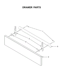Drawer Parts parts for Kenmore Range 664.42783710 (66442783710, 664 42783710) from AppliancePartsPros.com