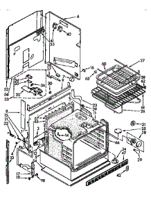 Oven Parts parts for Kenmore Range 664.4558953 (6644558953, 664 4558953) from AppliancePartsPros.com