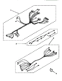 Wiring Harness parts for Kenmore Range 664.4579391 (6644579391, 664 4579391) from AppliancePartsPros.com