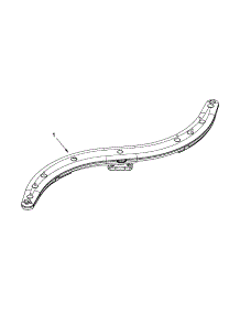 Lower Washarm Parts parts for Kenmore Dishwasher 665.12093K210 (66512093K210, 665 12093K210) from AppliancePartsPros.com