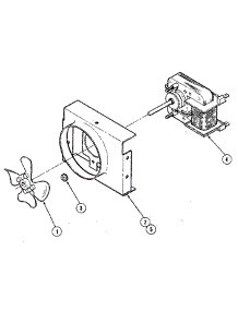 Cooling Fan parts for Kenmore Electric Cooktop 223.14(1988) (22314(1988), 223 14(1988)) from AppliancePartsPros.com