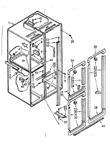 Breaker And Miscellaneous Parts parts for Kenmore Refrigerator 106.7620860 (1067620860, 106 7620860) from AppliancePartsPros.com