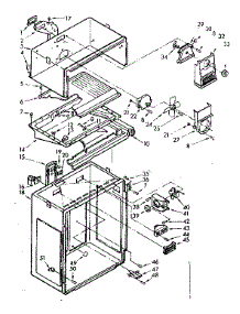 Liner Parts parts for Kenmore Refrigerator 106.7624650 (1067624650, 106 7624650) from AppliancePartsPros.com