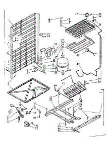 Unit Parts parts for Kenmore Refrigerator 106.7624650 (1067624650, 106 7624650) from AppliancePartsPros.com