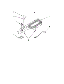 Water Dispenser Parts, Optional Parts parts for Kenmore Refrigerator 106.76249400 (10676249400, 106 76249400) from AppliancePartsPros.com