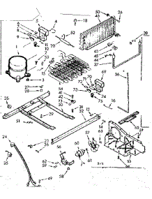 Unit parts for Kenmore Refrigerator 106.7627443 (1067627443, 106 7627443) from AppliancePartsPros.com