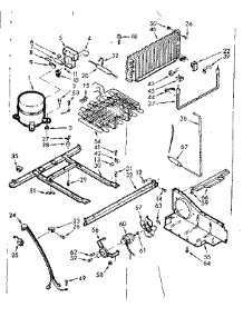 Unit Parts parts for Kenmore Refrigerator 106.7629411 (1067629411, 106 7629411) from AppliancePartsPros.com