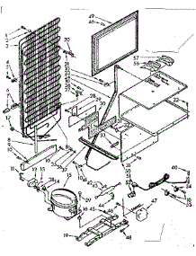 Unit Parts parts for Kenmore Refrigerator 106.7632151 (1067632151, 106 7632151) from AppliancePartsPros.com