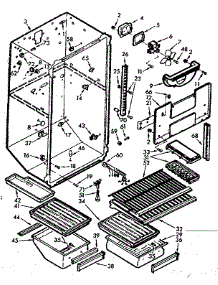 Liner Parts parts for Kenmore Refrigerator 106.7635224 (1067635224, 106 7635224) from AppliancePartsPros.com