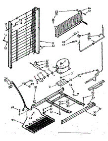 Unit Parts parts for Kenmore Refrigerator 106.7635224 (1067635224, 106 7635224) from AppliancePartsPros.com