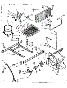 Unit parts for Kenmore Refrigerator 106.7639461 (1067639461, 106 7639461) from AppliancePartsPros.com