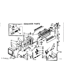 Icemaker Parts parts for Kenmore Refrigerator 106.7649367 (1067649367, 106 7649367) from AppliancePartsPros.com