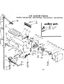 Icemaker Parts parts for Kenmore Refrigerator 106.7679341 (1067679341, 106 7679341) from AppliancePartsPros.com