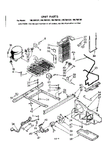 Unit Parts parts for Kenmore Refrigerator 106.7681381 (1067681381, 106 7681381) from AppliancePartsPros.com