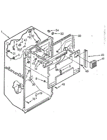 Liner Parts parts for Kenmore Refrigerator 106.7689383 (1067689383, 106 7689383) from AppliancePartsPros.com
