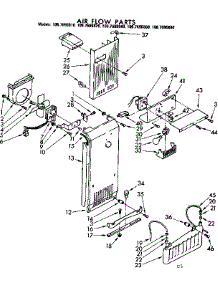Air Flow Parts parts for Kenmore Refrigerator 106.7690880 (1067690880, 106 7690880) from AppliancePartsPros.com