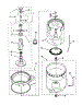 Agitator,Basket, Tub