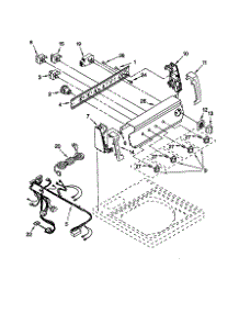 Control Panel parts for Kenmore Washer 110.20832990 (11020832990, 110 20832990) from AppliancePartsPros.com