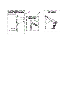Water System parts for Kenmore Washer 110.20842991 (11020842991, 110 20842991) from AppliancePartsPros.com