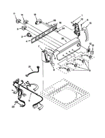 Control Panel parts for Kenmore Washer 110.20872990 (11020872990, 110 20872990) from AppliancePartsPros.com