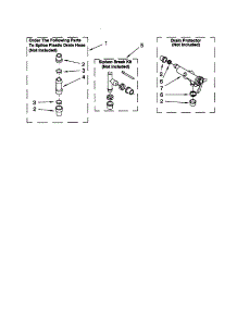 Water System parts for Kenmore Washer 110.20872991 (11020872991, 110 20872991) from AppliancePartsPros.com