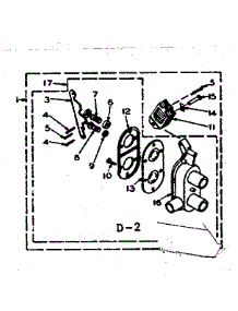 Two Way Valve Assembly parts for Kenmore Washer 110.6205104 (1106205104, 110 6205104) from AppliancePartsPros.com