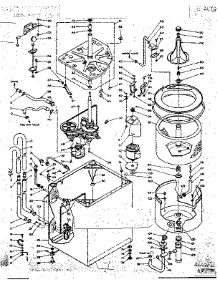 Machine Sub-Assembly parts for Kenmore Washer 110.6205151 (1106205151, 110 6205151) from AppliancePartsPros.com