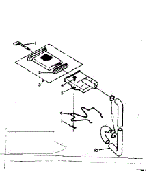 Filter Assembly parts for Kenmore Washer 110.6205203 (1106205203, 110 6205203) from AppliancePartsPros.com