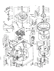 Machine Sub-Assembly parts for Kenmore Washer 110.6205356 (1106205356, 110 6205356) from AppliancePartsPros.com