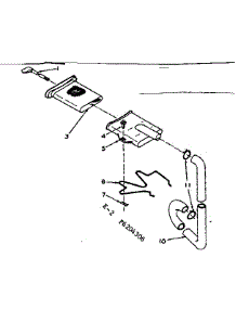 Filter Assembly parts for Kenmore Washer 110.6205356 (1106205356, 110 6205356) from AppliancePartsPros.com