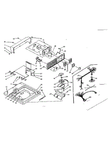 Top And Console Assembly parts for Kenmore Washer 110.6205357 (1106205357, 110 6205357) from AppliancePartsPros.com