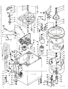Machine Sub Assembly parts for Kenmore Washer 110.6205450 (1106205450, 110 6205450) from AppliancePartsPros.com
