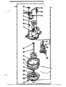 Pump Assembly parts for Kenmore Washer 110.6205720 (1106205720, 110 6205720) from AppliancePartsPros.com