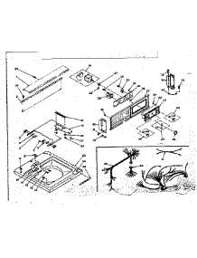 Top And Console Assembly parts for Kenmore Washer 110.6205751 (1106205751, 110 6205751) from AppliancePartsPros.com