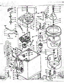 Machine Sub-Assembly parts for Kenmore Washer 110.6205754 (1106205754, 110 6205754) from AppliancePartsPros.com