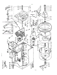 Machine Sub Assembly parts for Kenmore Washer 110.6205800 (1106205800, 110 6205800) from AppliancePartsPros.com