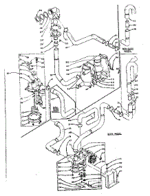 Water System parts for Kenmore Washer 110.6205805 (1106205805, 110 6205805) from AppliancePartsPros.com