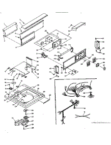Top And Console Assembly parts for Kenmore Washer 110.6205807 (1106205807, 110 6205807) from AppliancePartsPros.com