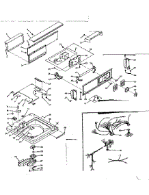 Top And Console Assembly parts for Kenmore Washer 110.6205808 (1106205808, 110 6205808) from AppliancePartsPros.com