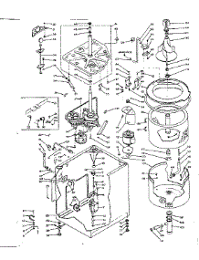 Machine Sub-Assembly parts for Kenmore Washer 110.6205855 (1106205855, 110 6205855) from AppliancePartsPros.com