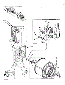 Bulkhead Assembly parts for Kenmore Dryer 110.6207420 (1106207420, 110 6207420) from AppliancePartsPros.com