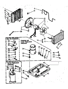 Unit Parts parts for Kenmore Heat Pump System 106.8700750 (1068700750, 106 8700750) from AppliancePartsPros.com
