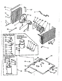 Unit Parts parts for Kenmore Heat Pump System 106.8701141 (1068701141, 106 8701141) from AppliancePartsPros.com